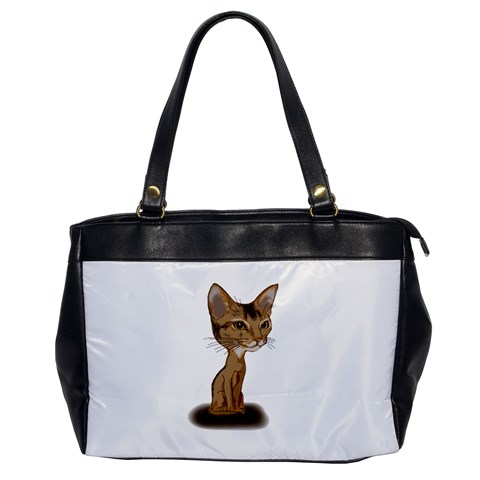 Aby Caricature Oversize Office Handbag (One Side) from ArtsNow.com Front