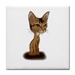 Aby Caricature Tile Coaster