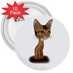 Aby Caricature 3  Button (10 pack)