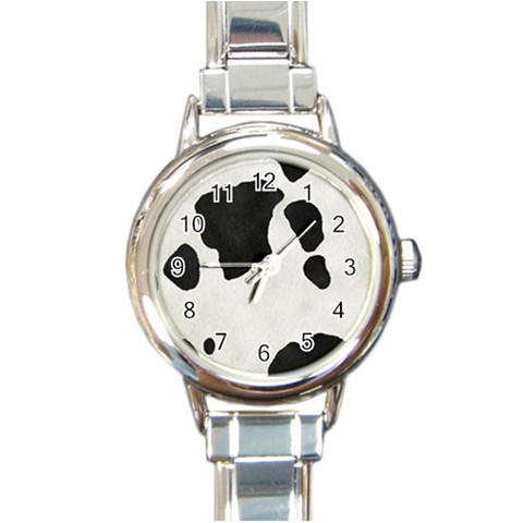 Round Italian Charm Watch from ArtsNow.com Front