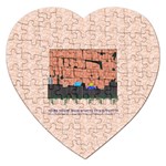 Jerusalem Skyline Jigsaw Puzzle (Heart)