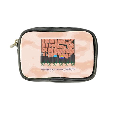 Jerusalem Skyline Coin Purse from ArtsNow.com Front