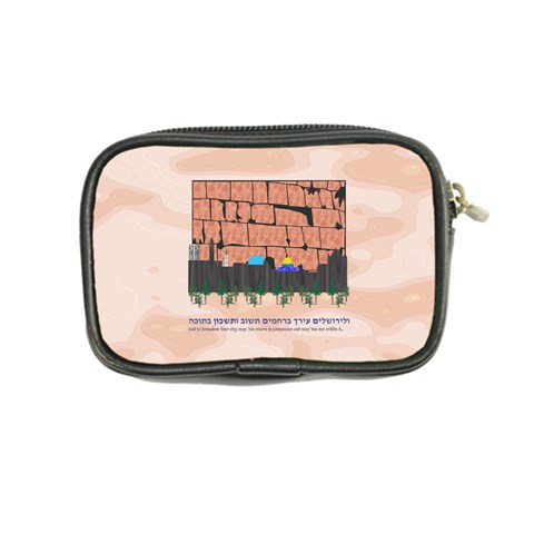 Jerusalem Skyline Coin Purse from ArtsNow.com Back