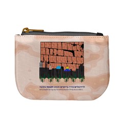 Jerusalem Skyline Mini Coin Purse from ArtsNow.com Front