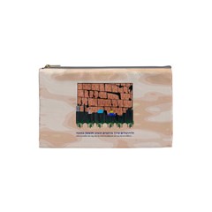 Jerusalem Skyline Cosmetic Bag (Small) from ArtsNow.com Front