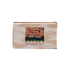 Jerusalem Skyline Cosmetic Bag (Small) from ArtsNow.com Back