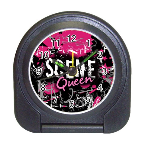 Scene Queen Travel Alarm Clock from ArtsNow.com Front