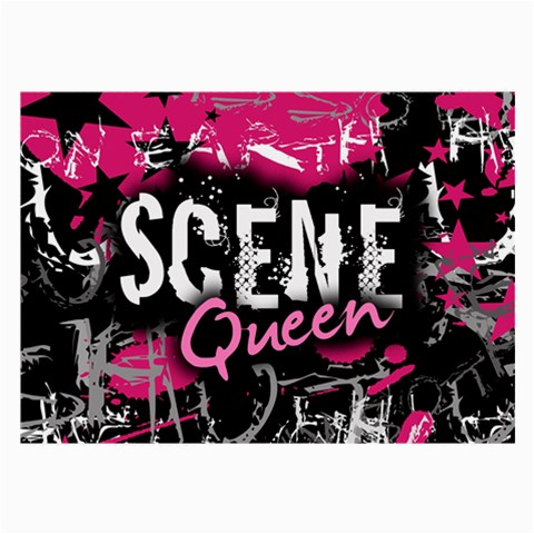 Scene Queen Glasses Cloth (Large, Two Sides) from ArtsNow.com Back