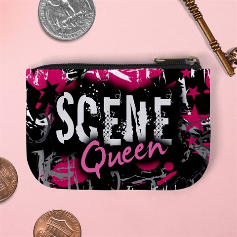 Scene Queen Mini Coin Purse from ArtsNow.com Back