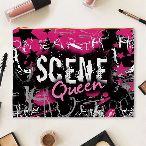 Scene Queen Cosmetic Bag (XL) from ArtsNow.com Front