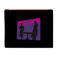 Film Noir Scene Cosmetic Bag (XL) from ArtsNow.com Front