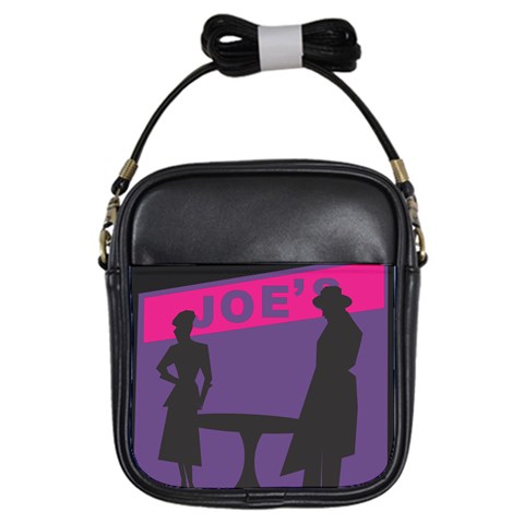 Film Noir Scene Girls Sling Bag from ArtsNow.com Front