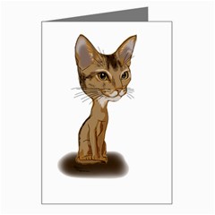 Aby Caricature Greeting Card from ArtsNow.com Left