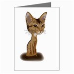 Aby Caricature Greeting Card