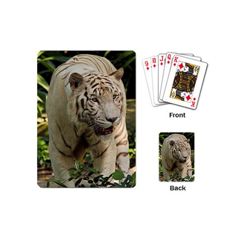 Tiger 2 Playing Cards (Mini) from ArtsNow.com Back