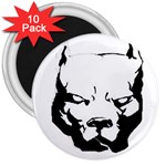 Pitbull  3  Magnet (10 pack)