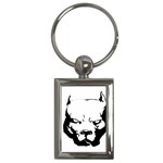 Pitbull  Key Chain (Rectangle)