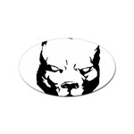 Pitbull  Sticker (Oval)