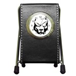 Pitbull  Pen Holder Desk Clock