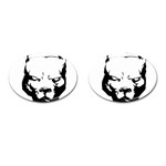 Pitbull  Cufflinks (Oval)