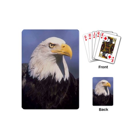 Bald Eagle Playing Cards (Mini) from ArtsNow.com Back