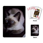 Siamese Cat Playing Cards Single Design