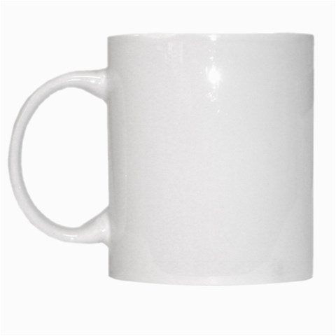 Roseanne White Mug from ArtsNow.com Left