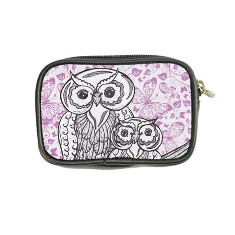 Owls and Butterflies 2 Coin Purse from ArtsNow.com Back