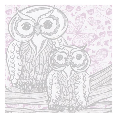 Owls and Butterflies Small Memo Pads from ArtsNow.com 3.75 x3.75  Memopad