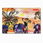 Indian Elephants Postcard 4 x 6  (Pkg of 10)