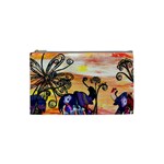 Indian Elephants Cosmetic Bag (Small)