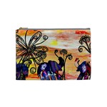 Indian Elephants Cosmetic Bag (Medium)