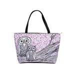 Owls and Butterflies 2 Classic Shoulder Handbag