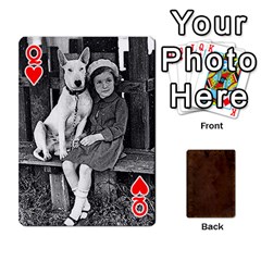 Queen Bully Cards Playing Cards 54 Designs from ArtsNow.com Front - HeartQ