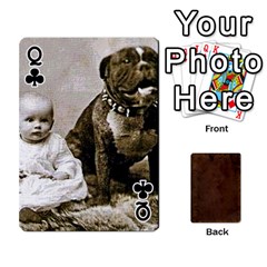 Queen Bully Cards Playing Cards 54 Designs from ArtsNow.com Front - ClubQ