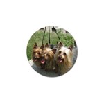 Silky Terrier Dogs Golf Ball Marker (4 pack)