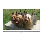 Silky Terrier Dogs Business Card Holder