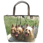 Silky Terrier Dogs Bucket Bag