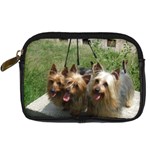 Silky Terrier Dogs Digital Camera Leather Case