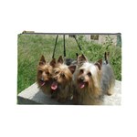 Silky Terrier Dogs Cosmetic Bag (Large)