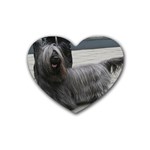 Skye Terrier Dog Heart Coaster (4 pack)