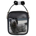 Skye Terrier Dog Girls Sling Bag