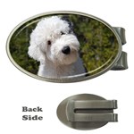 Old English Sheepdog Money Clip (Oval)