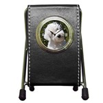 Old English Sheepdog Pen Holder Desk Clock