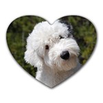 Old English Sheepdog Mousepad (Heart)