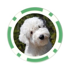 Old English Sheepdog Poker Chip Card Guard from ArtsNow.com Front