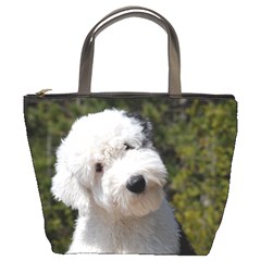 Old English Sheepdog Bucket Bag from ArtsNow.com Front