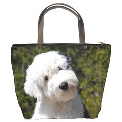 Old English Sheepdog Bucket Bag from ArtsNow.com Back