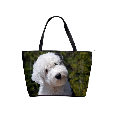 Old English Sheepdog Classic Shoulder Handbag from ArtsNow.com Front