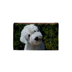 Old English Sheepdog Cosmetic Bag (Small) from ArtsNow.com Back